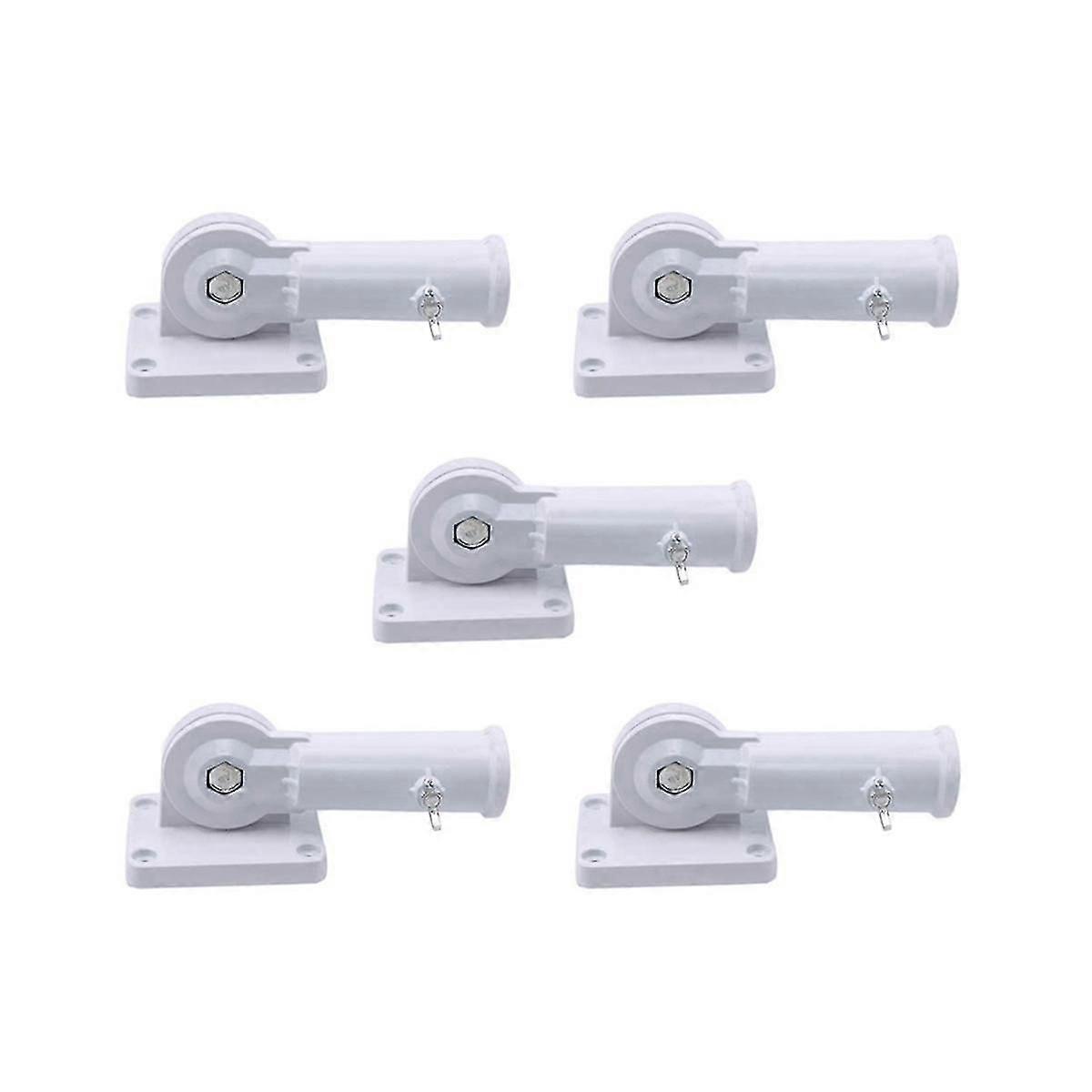 Wall Flag Pole Plastic Wall Mount Bracket For Flag Diameter Windsock Base Practical Brand New