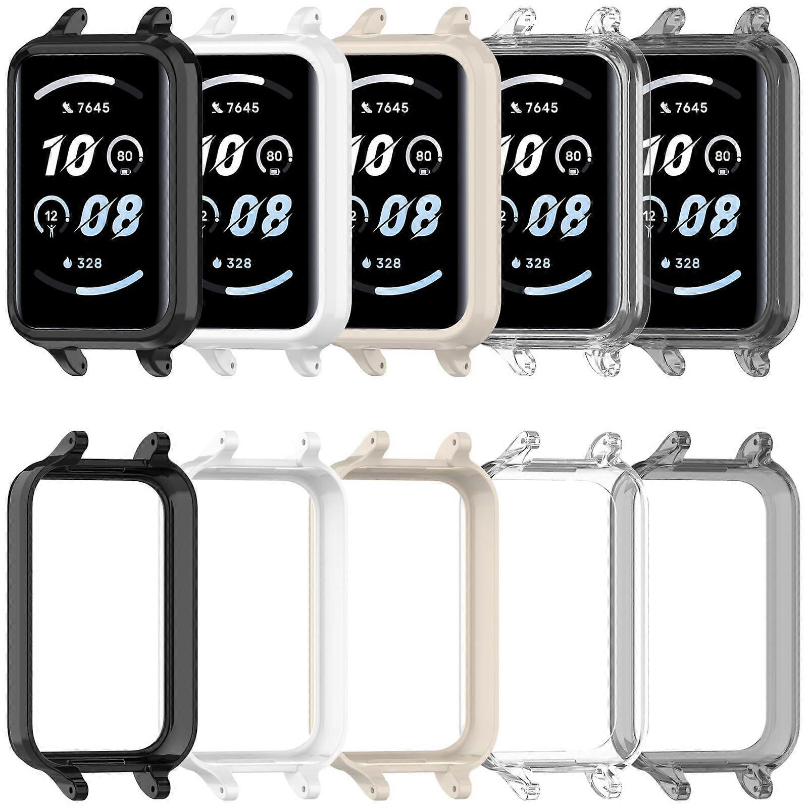 Full Coverage Screen Protector Case with Dustproof Bumper and 12mm Strap Compatibility for Band 9