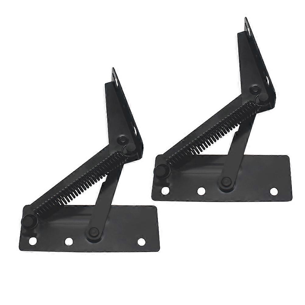Triangular Spring Hinge Sofa Spring Hinge for Holding 8Pcs Black Steel