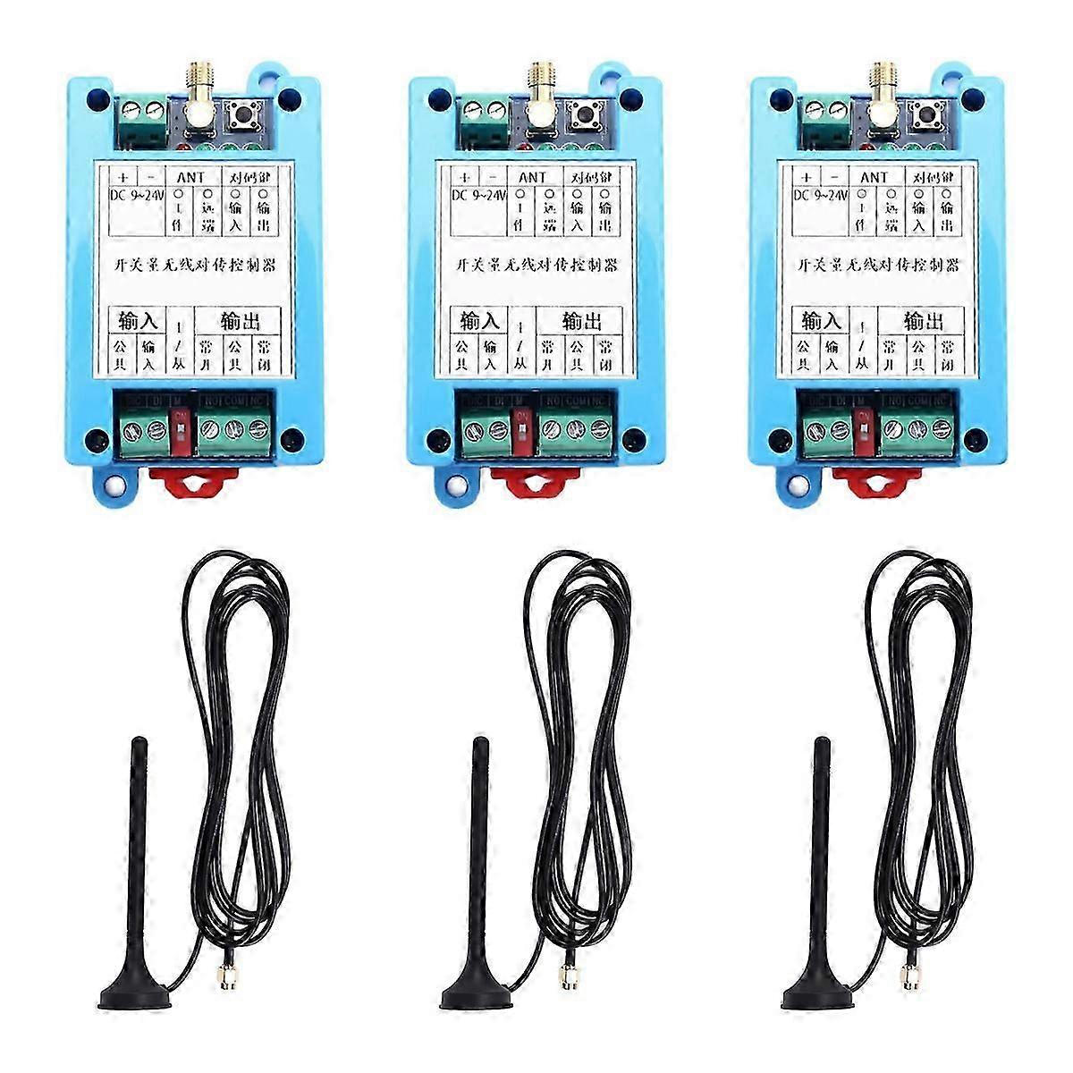 Lora Wireless Transceiver Remote Switching Data Transfer Switch Module 433M Data Transmission Radio Wall-Mounted