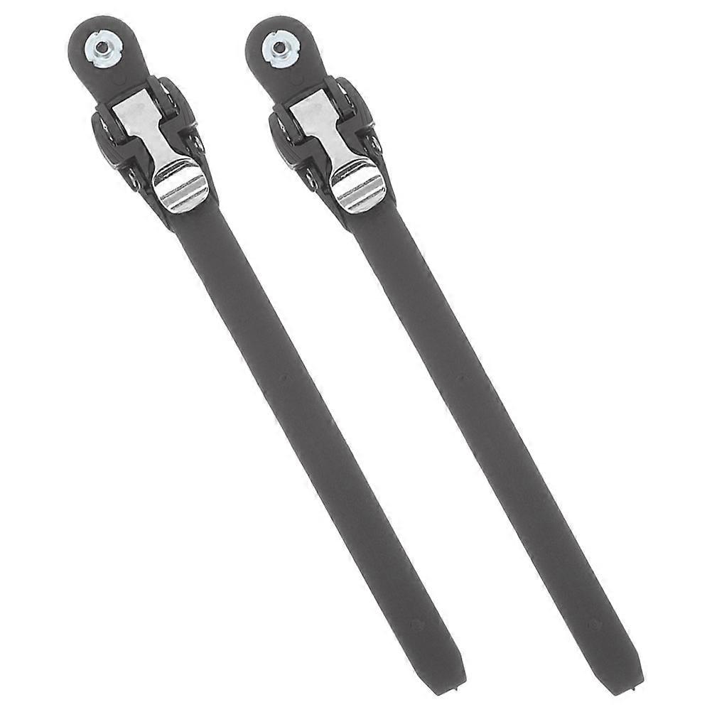 Skate Buckle Strap Durable PVC Material 2Pcs for Roller Skates Fixing
