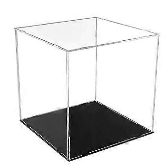 Caixa de Futebol Transparente Suporte de Basquete Acrílico Estatueta Vitrine-C