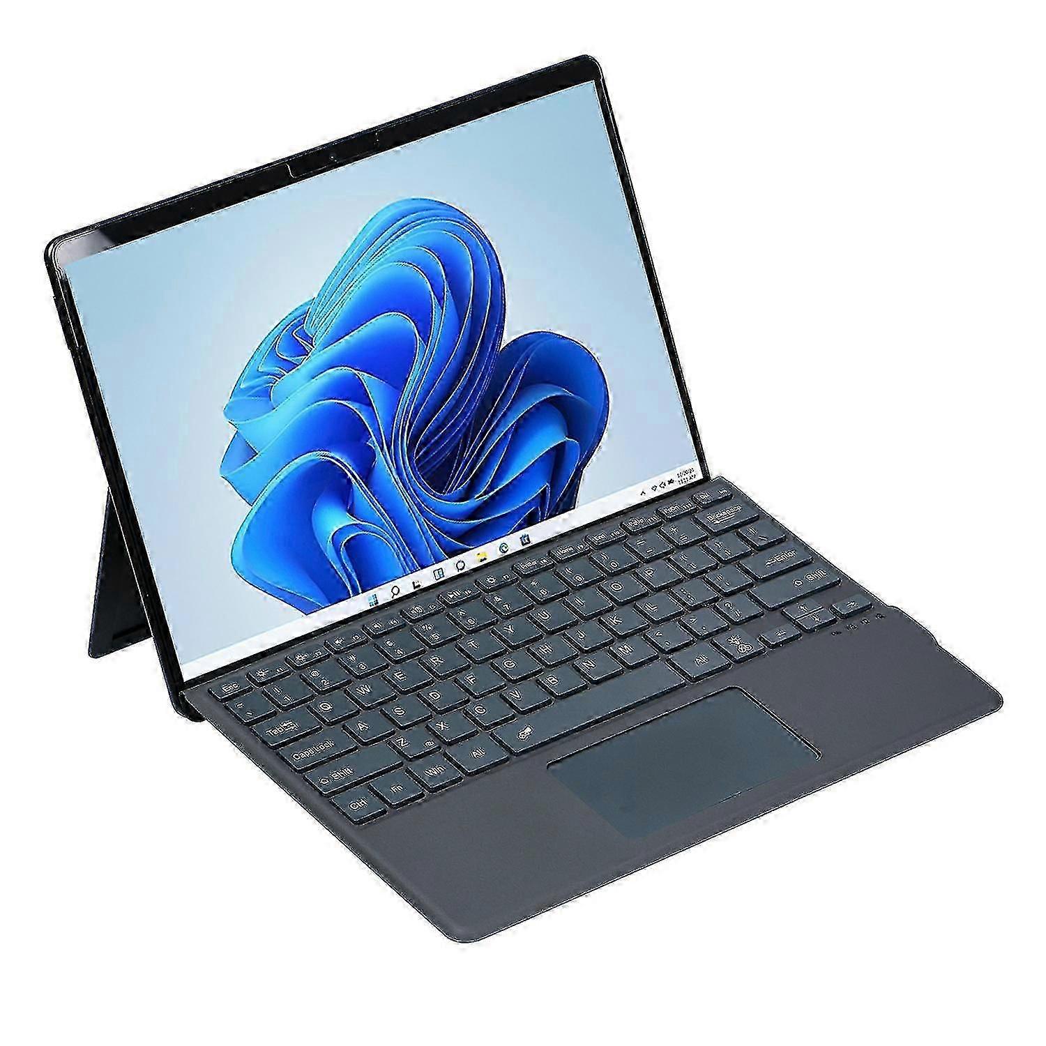 2089D For Microsoft Surface Pro 8/9/X Bluetooth Keyboard Case with Touchpad,Pencil Holder,Wireless K,z