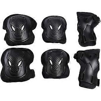 Knee Pad Elbow Pads Wrist Guards Protective Gear Set for Skateboarding Cycling