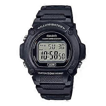 CASIO TIMELESS COLLECTION SPORT- ILLUMINATOR WR 50M, ALARM, CHRONOGRAPH
