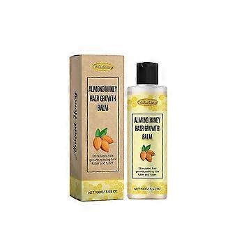 Almond Honey Hair Care Cream, Nourish and Care for Plump, Smooth, Healthy Hair ,100ml New
