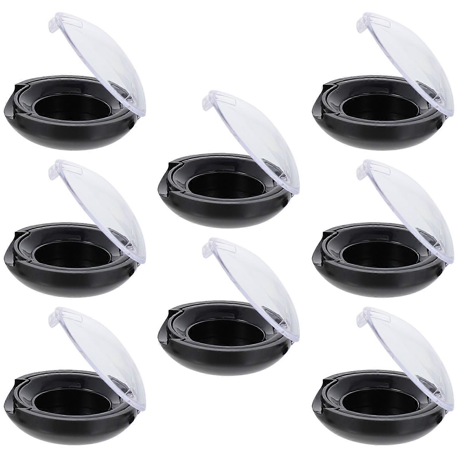 8pcs Practical Eyeshadow Sub Storage Boxes Small Eyeshadow Sub Package Holders
