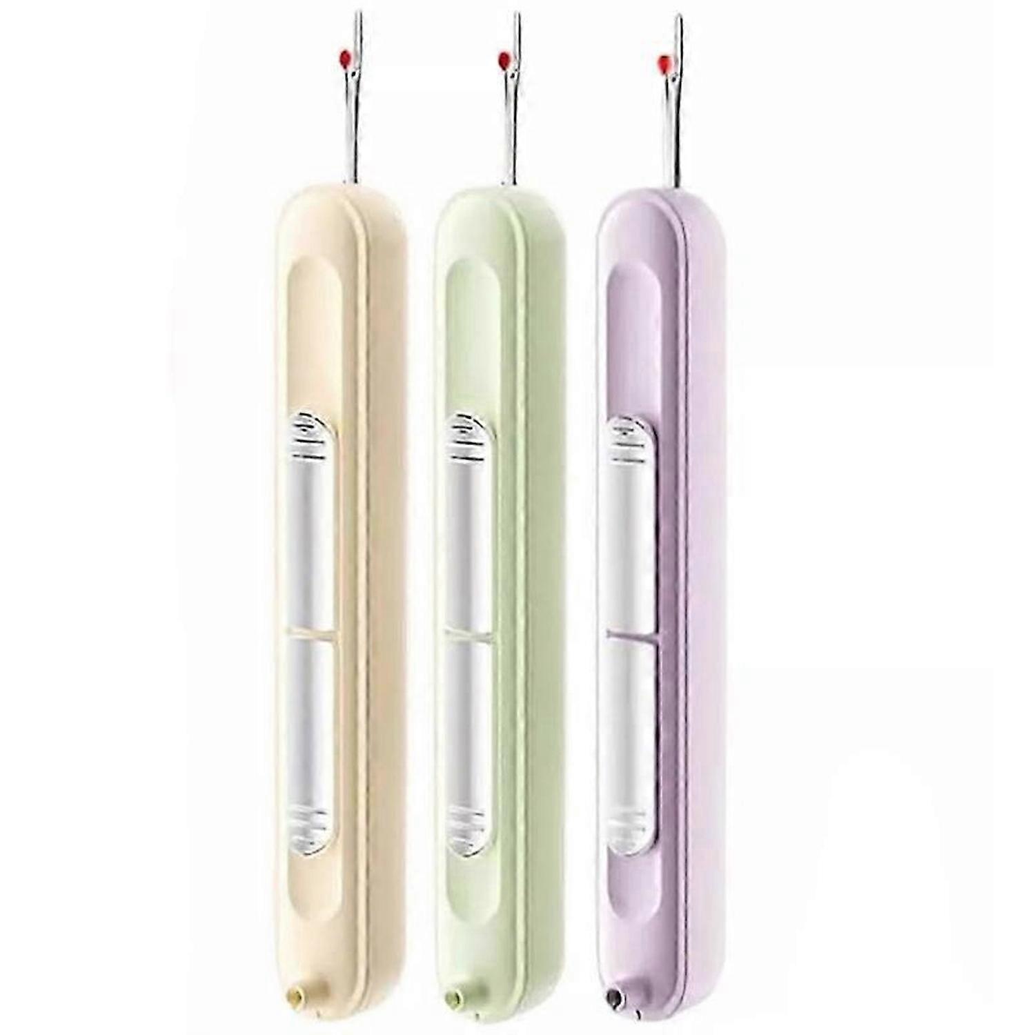 Plug-in Needle Threader, 2 in 1 Threading and Thread Removal Tools