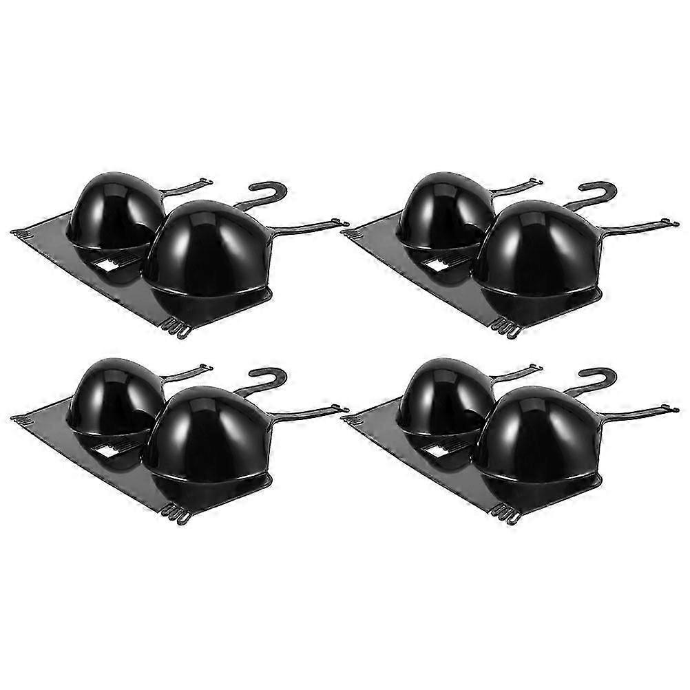 4Pcs Plastic Hanging Bra Display Racks for Store Use