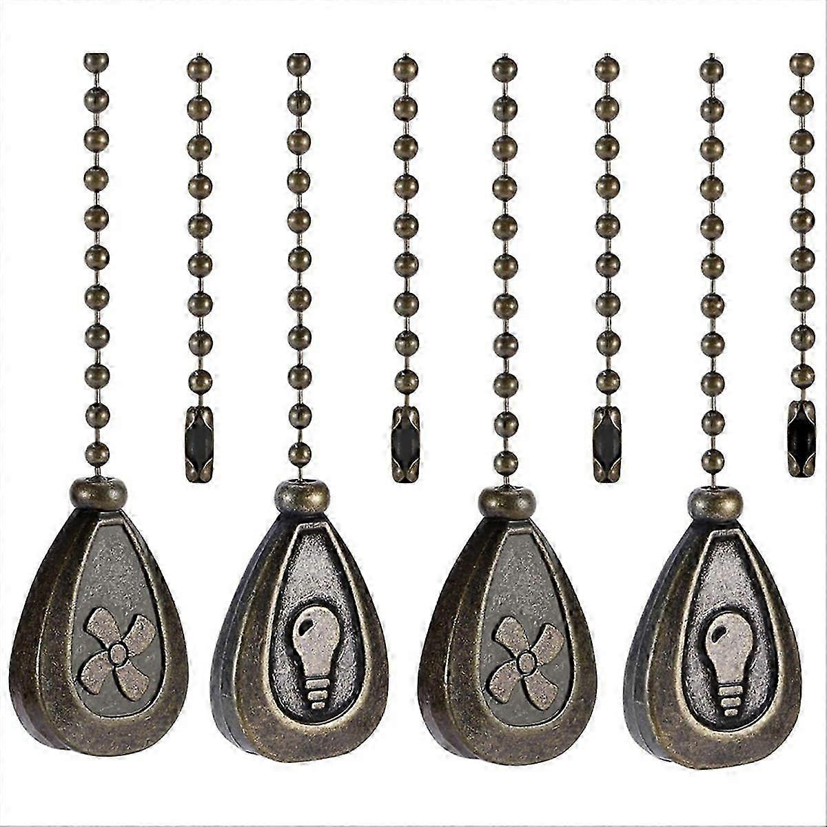 Bronzed Ceiling Fan Pull Chain Extension, for Ceiling Fans and Lights