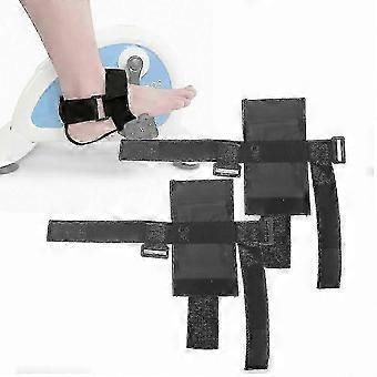 SNDO-2 PCS Under Desk Bike Pedal Straps, Foot Braces for Elderly & Disabled Stroke Leg Training