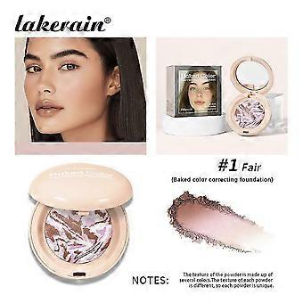 Baked Color Multi-Functional Eyeshadow Palette, Unique Color Combination with Fine Powder Texture for Hairline, Nose, Cheeks & Jawline Contouring