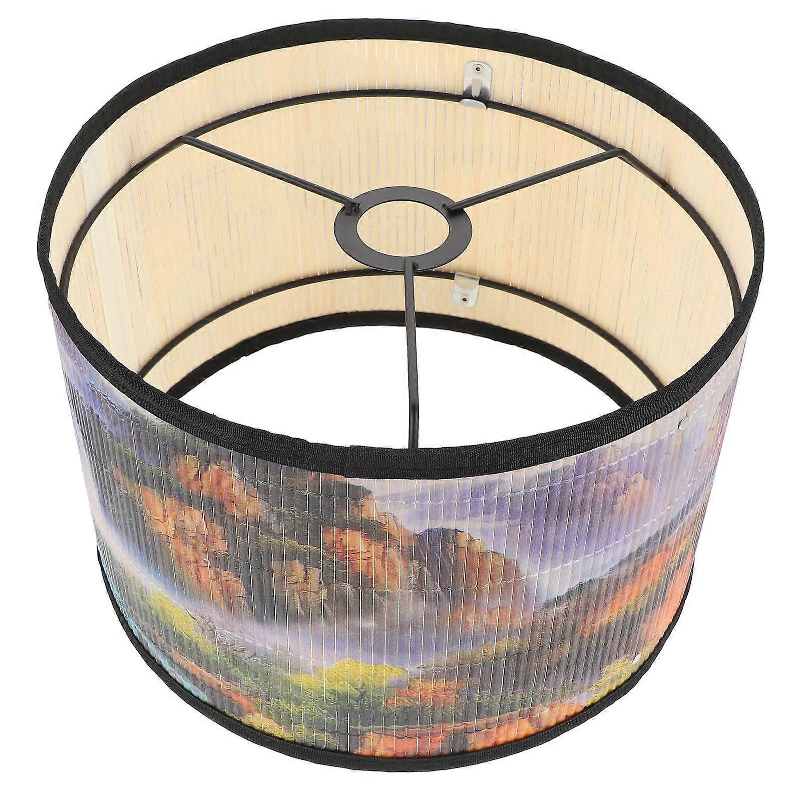 Chinese Style Bamboo Lampshade Creative Ceiling Light Cover Light Accessory