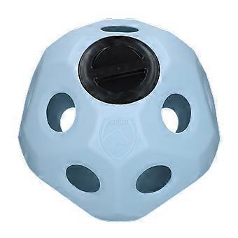 Excellente nourriture pour chevaux et balle de jeu bleue