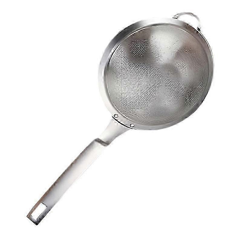 1pc Filter Spoon Kitchen Filter Strainer Fine Mesh Strainer Filtering Ladle