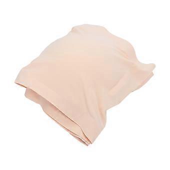Atmungsaktiver trägerloser Bandeau-BH mit Polsterung Herausnehmbarer nahtloser Stretch-Bandeau-Schlauch-BH für Frauen Mädchen (hautfarben)