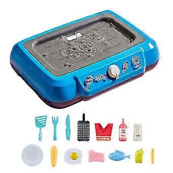 Gourmet Cooking Box Toy Kids Pretend Play Simulation Water Fryer Food Color Changing Plastic Cooking Toy, 23 x 18 x 6 cm