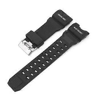 Bracelet de montre de sport universel en résine, étanche et respirant, compatible avec G-SHOCK GWG-1000GB - XN