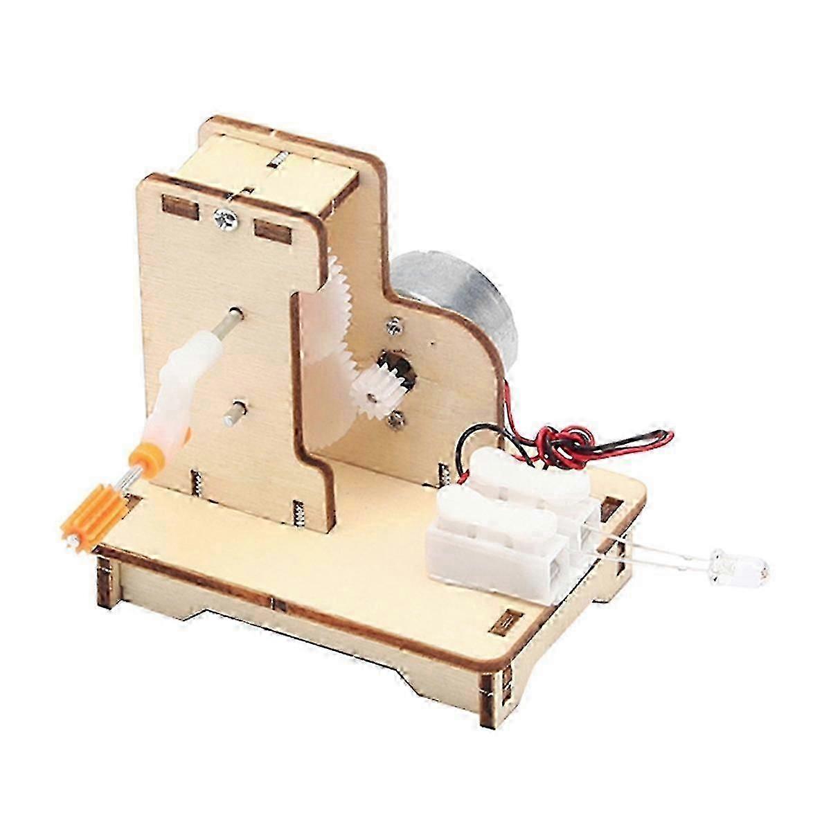 DIY Electric Wind Car Model Physical Experiments Technology Toys