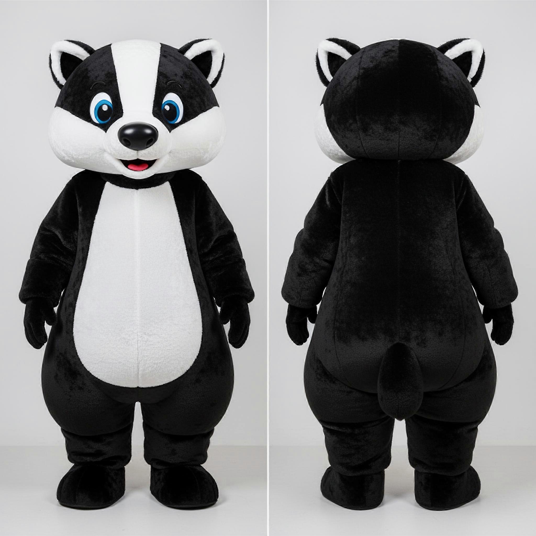 MASTICOT Midnight Black Chic Badger Mascot