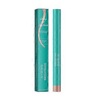 Jaysuing Eye Shadow Stick Waterproof Easy To Color Thin And Glittering Repair Crouching Silkworm One Lazy Eye Shadow Stick - Rose Gold |