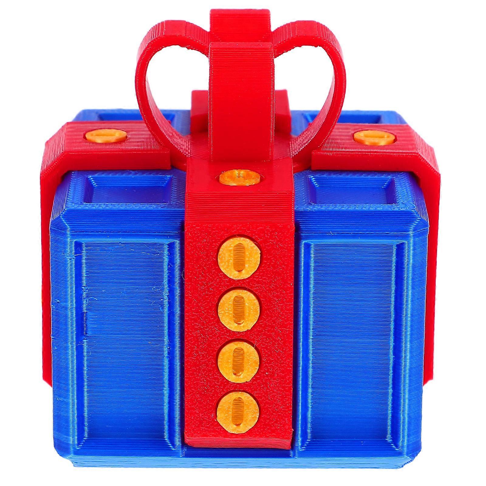 Annoying Gift Box Gift Box Shape Model Decor for 1Set