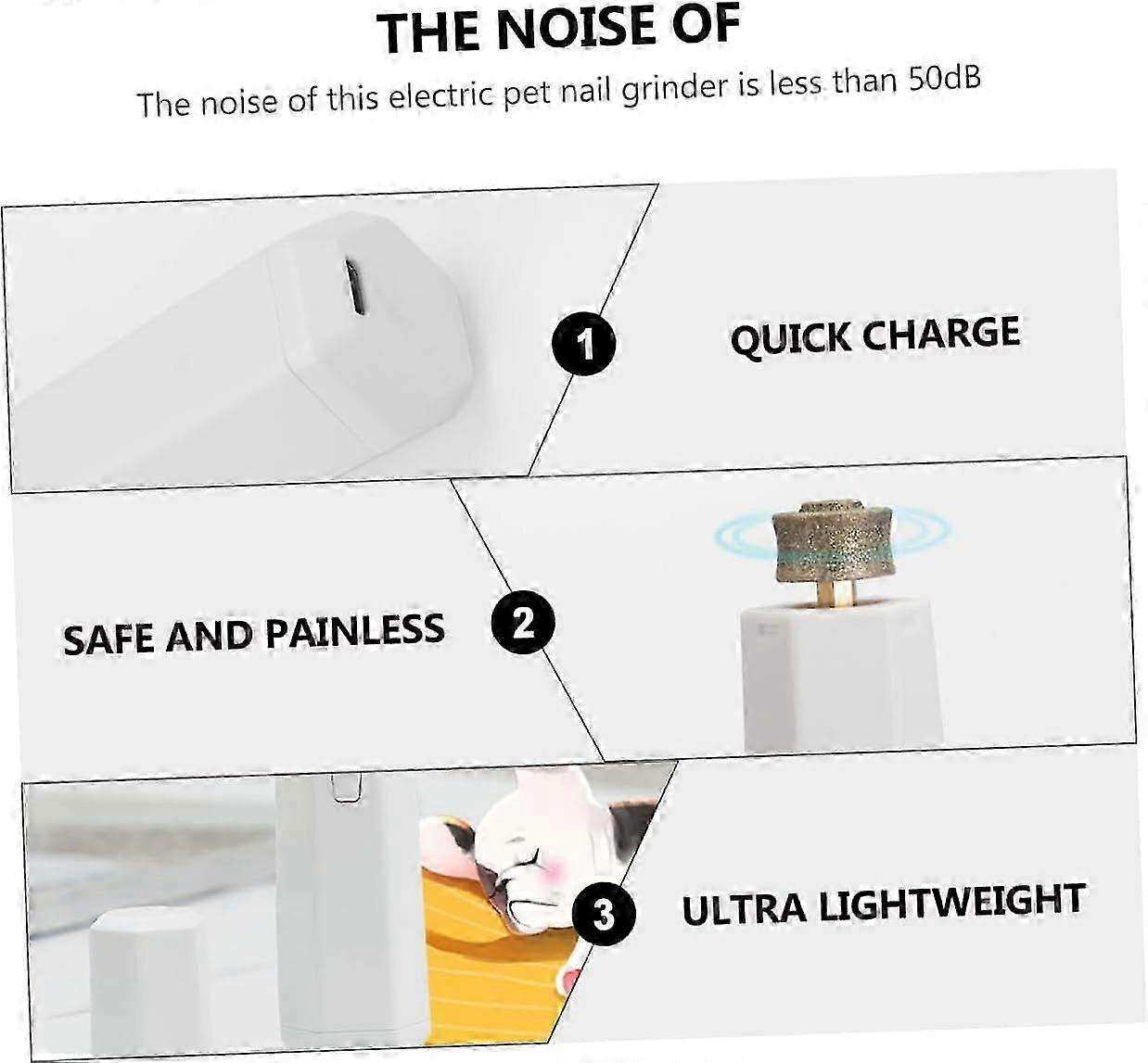 Electric pet nail grinder