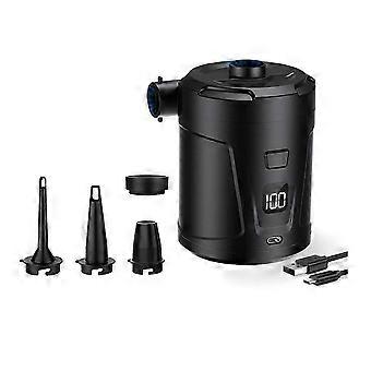 USB elektrische luchtpomp 5200mAh mini-inflator deflator met 3 mondstukken
