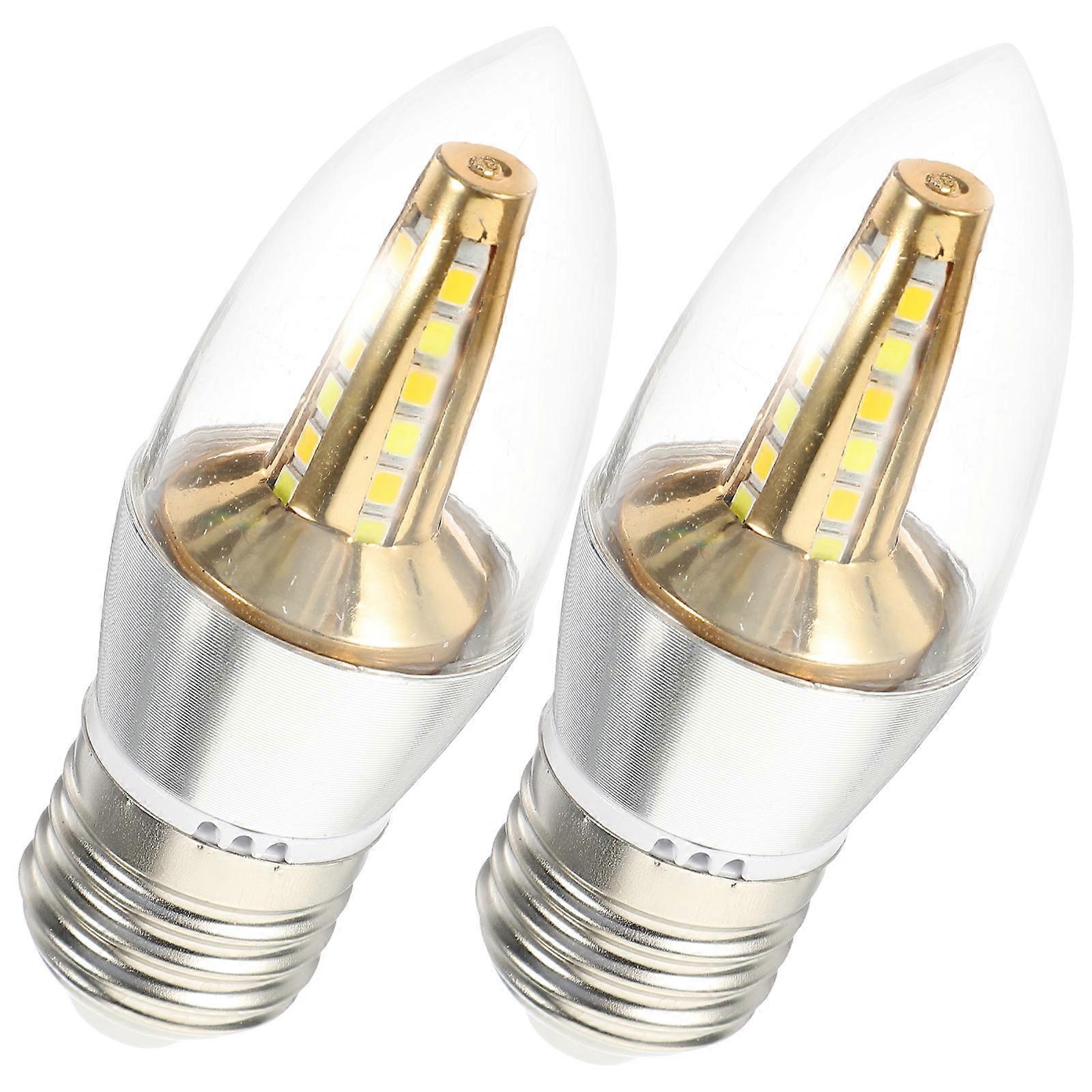 Smart LED Bulb LED Candle Light Bulb with Dimming Function 2Pcs Set