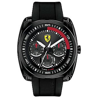 Ferrari type j46 ipng Quartz Analog Man Watch with Silicone Bracelet 0830320