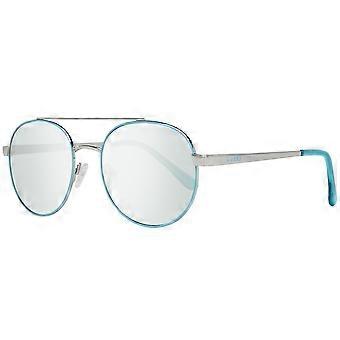Guess Turquoise Metal Sunglasses