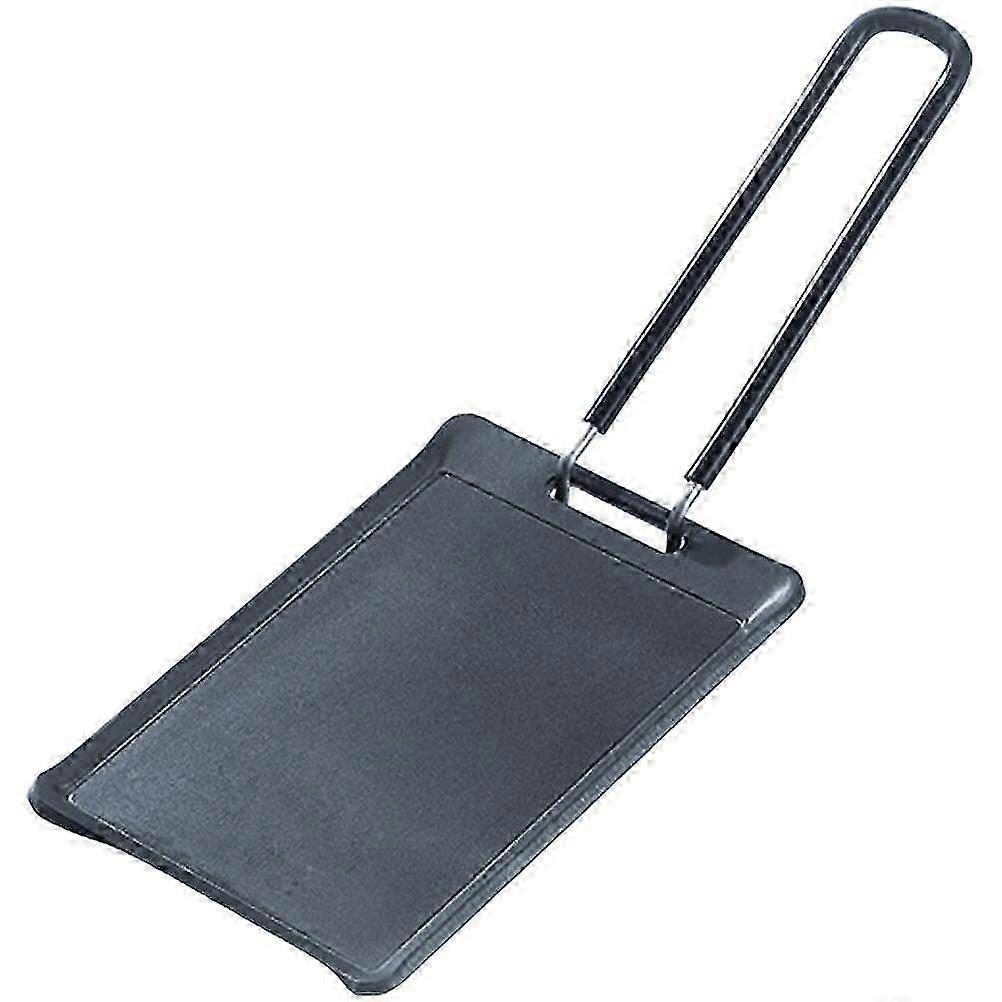 Folding-Handle Iron Grilling Pan