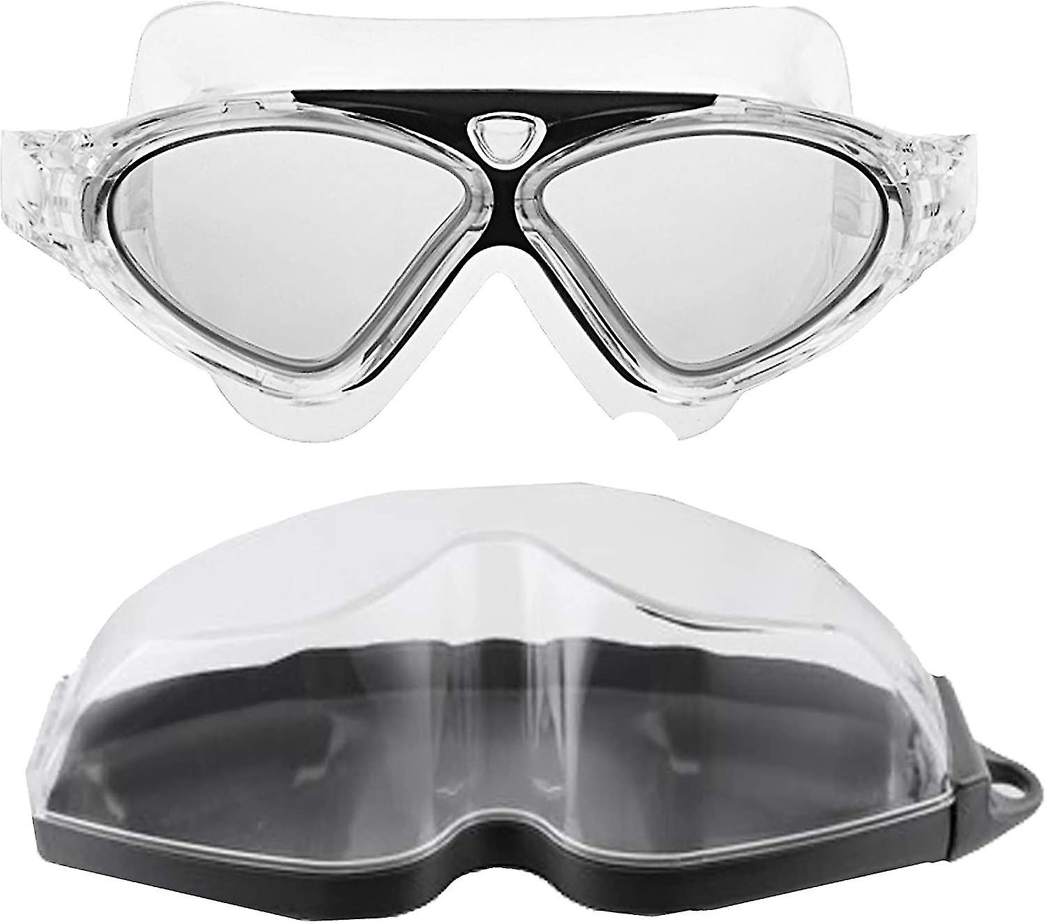 Adults Swimming Goggles Mask - Triathlon Goggles - Anti Scratch Swim Goggles Mask - Soft Mask - Open Water 1pcs