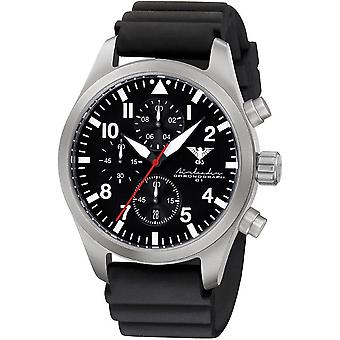 KHS - KHS.AIRSC.DB - Polshorloge - Heren - Quartz - Airleader Staal