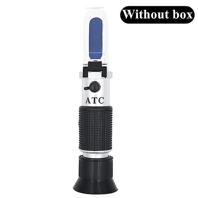 Hand Held Brix/salt Refractometer With Atc For Brine Fruit Beer, Dual Scale(2 In 1 Brix 0-32%, Salt 0-28%) 40% Off