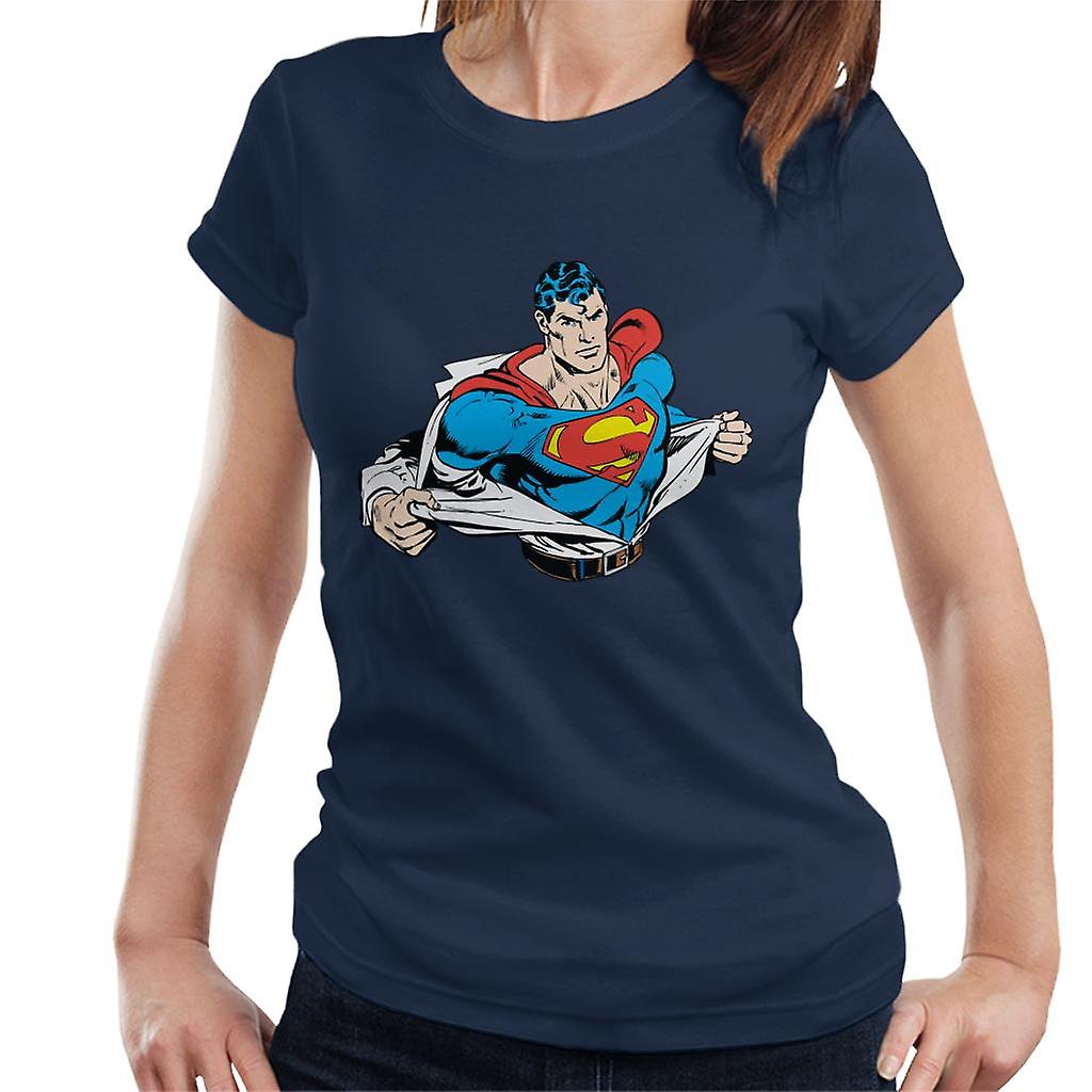 Superman Suit Reveal Women's T-Shirt