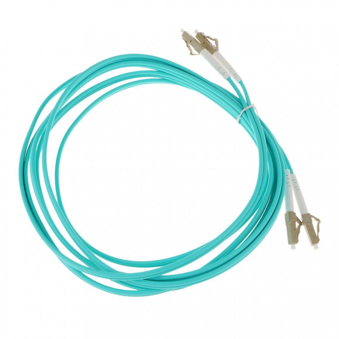 Lc-lc Duplex Multi-mode Lc To Lc Fiber Optic Patch Cord Cable 3meter
