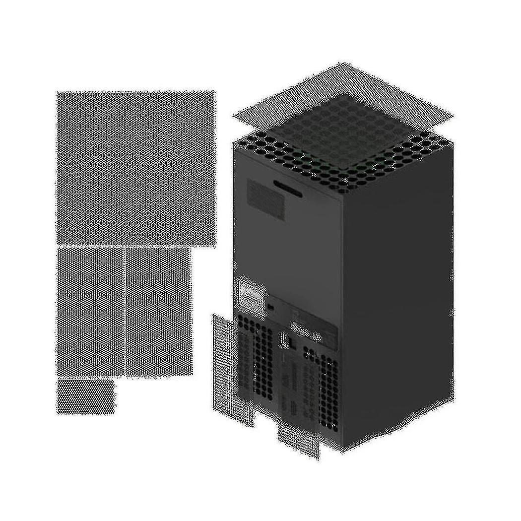 1set Cooling Fan Filter Dustproof Cover For Gaming Console Dust Cover Game Dustproof For Series
