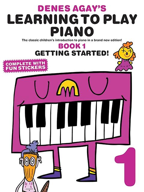 Learning To Play Piano 1 Getting by Denes Agay Paperback Book