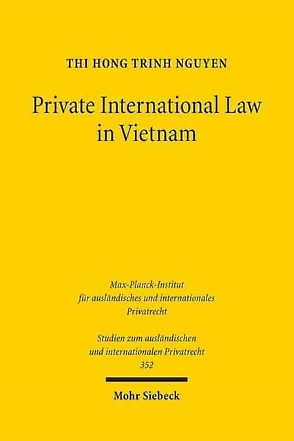 Private International Law In Vietnam by Thi Hong Trinh Nguyen Paperback