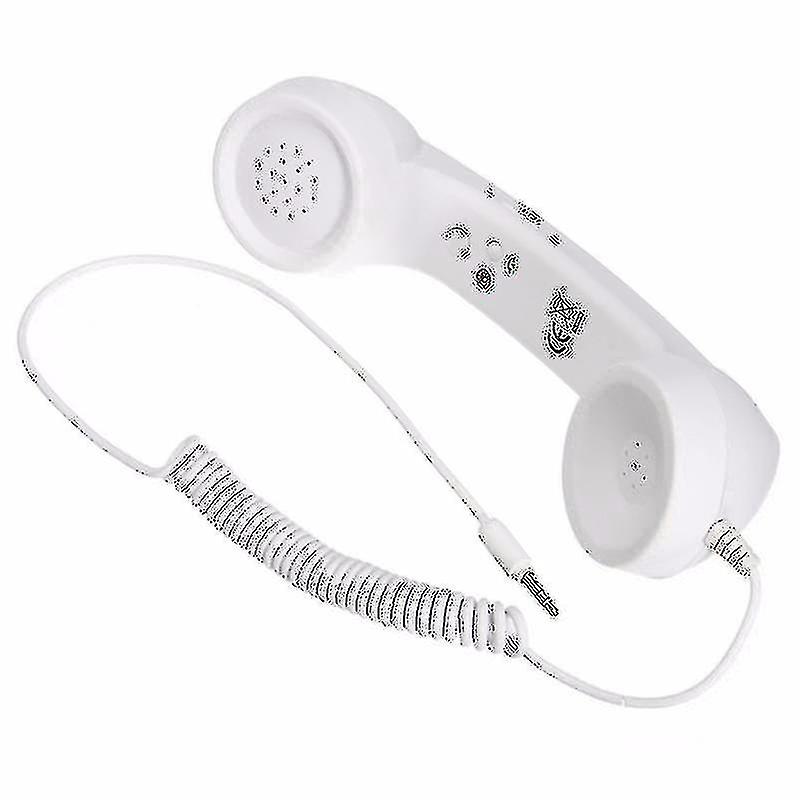 3.5mm Retro Mobile Phone Cellphone Receiver Telephone Handset With Microphone