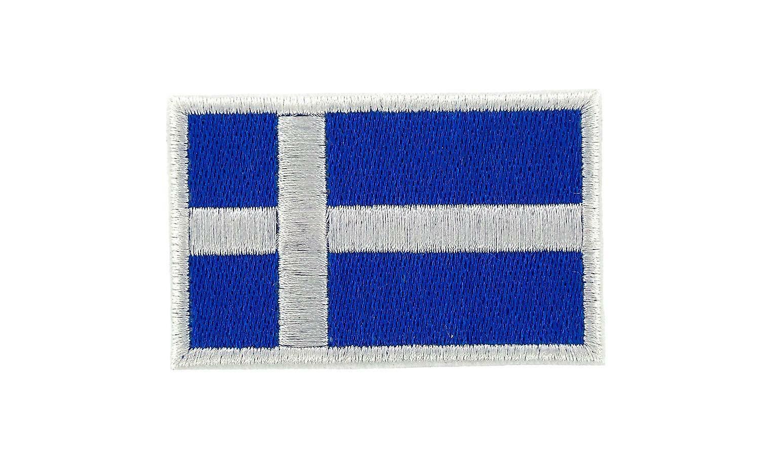 Patch Ecusson Brode Flag Shetland Islands Thermocollant Backpack