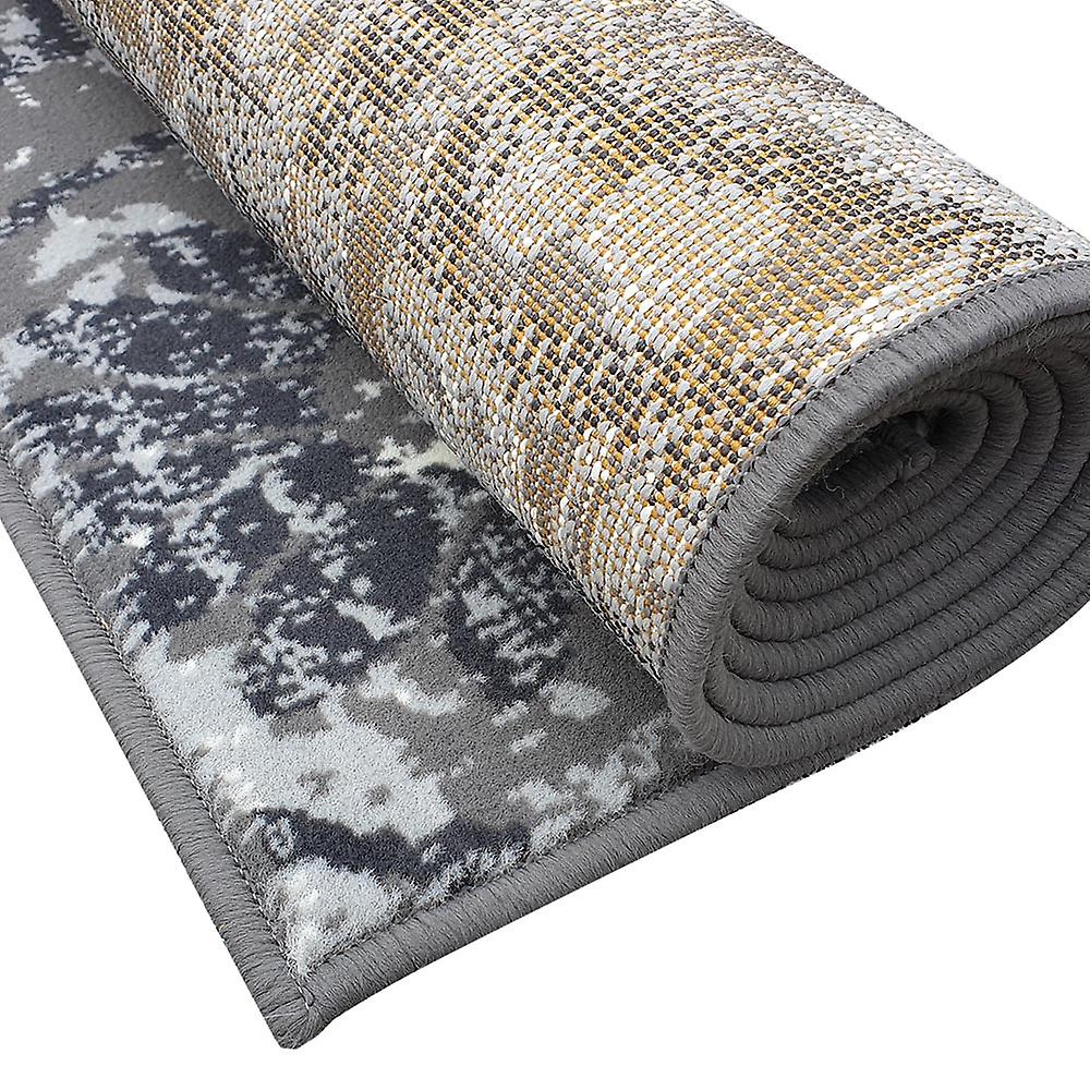 Kurzflor Teppich Toskana Mandala Kreise Bordure Mit Versace