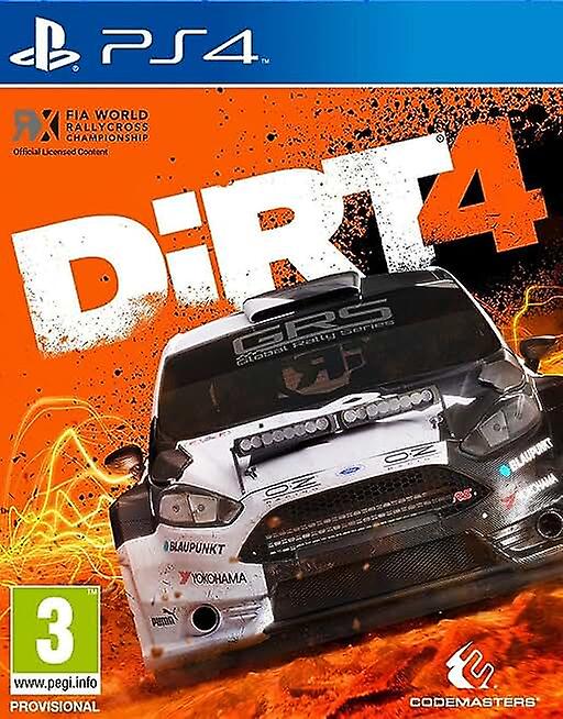 Dirt 4 Standard Edition (PS4) - New & Sealed