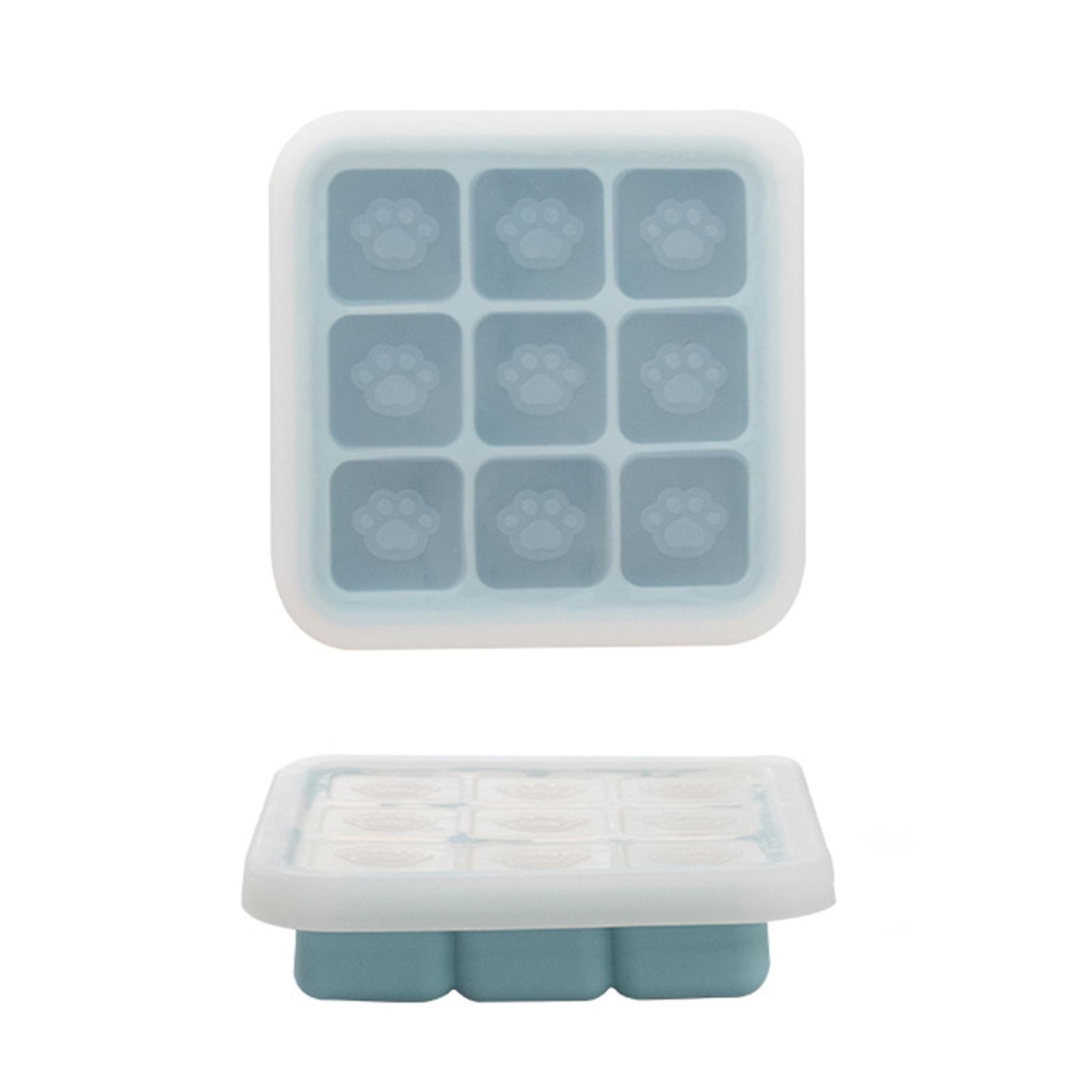 Silicone Diy Ice Cube Tray Mould Reusable Food Grade Material Ice Mould For Mojitos Popsicles Infused Mint