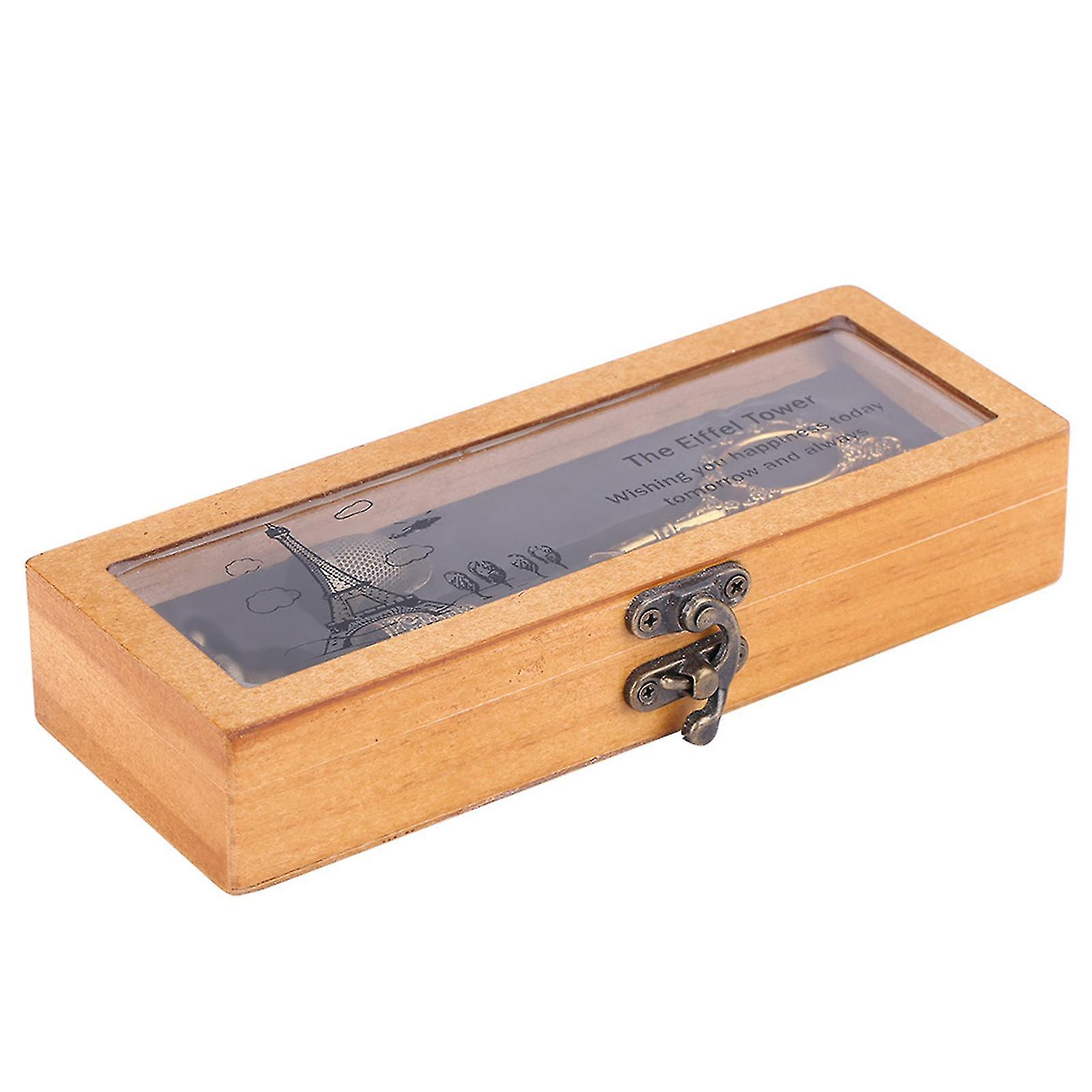 Portable Sewing Tools Vintage Scissors Metal Thimbles Thread Cutter with Box