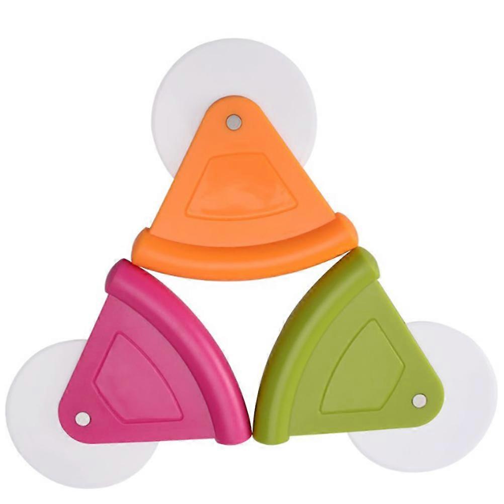 Plastic Pizza Wheels Cutter Pizza Slicing Tool Cake Bread Cutting Tools Baking Tools Bakeware