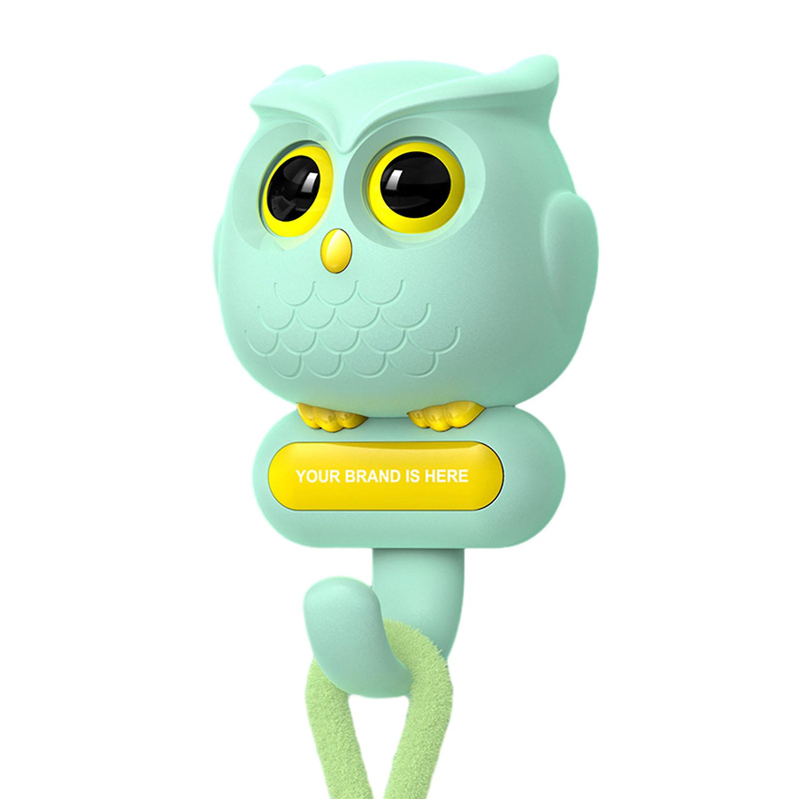 Fashion Blinking Owl-shape Hook Non-trace Practical Utensil Hook for House