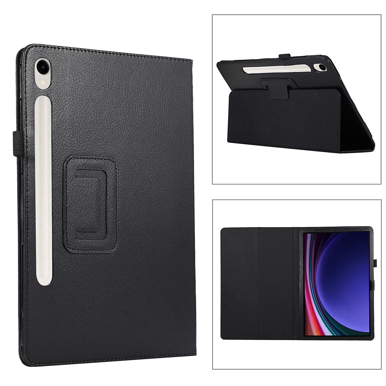 Litchi Texture Tablet Case For Samsung Galaxy Tab S9+