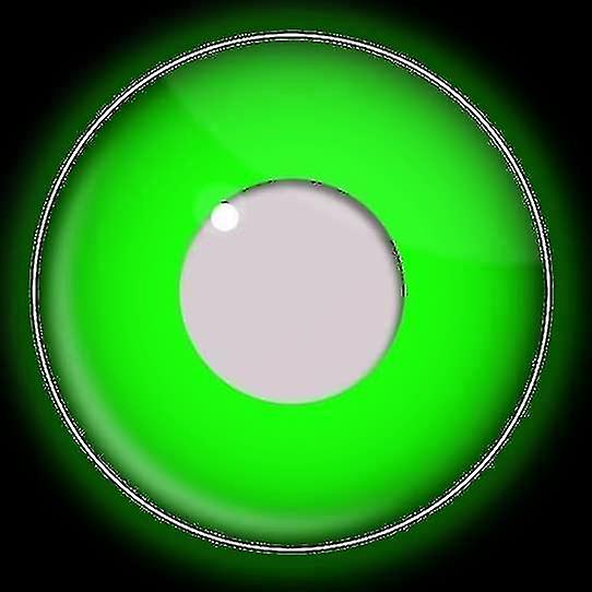 Lentilles de contact UV vertes I-glow (paire)